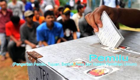 indonesia menggunakan sistem pemilu apa